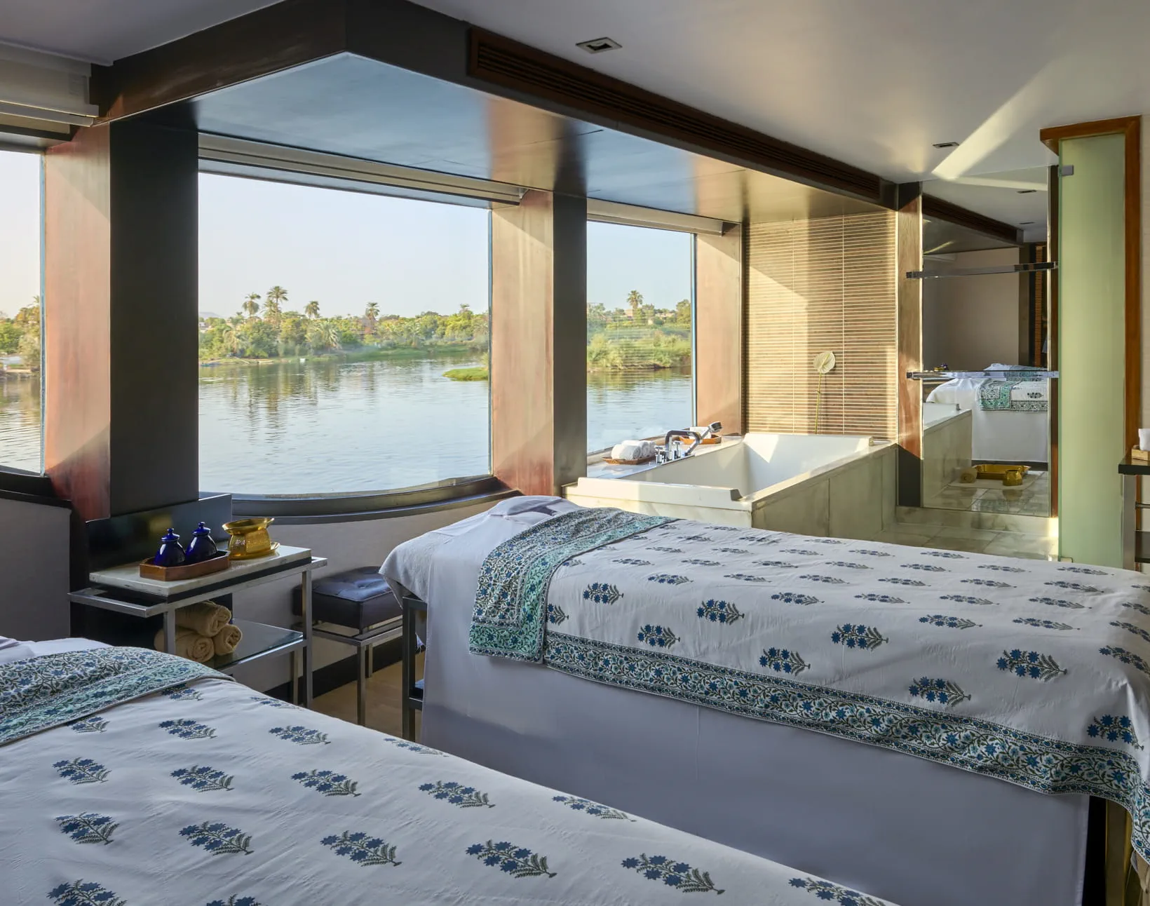 Massage aboard the The Oberoi Zahra, Luxury Nile Cruiser Nile cruise